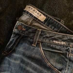 Hudson Cropped Jeans